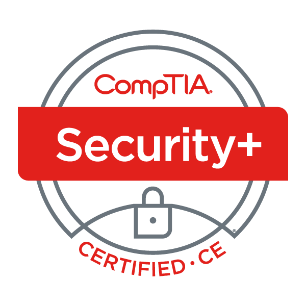 CompTIA Security+ badge